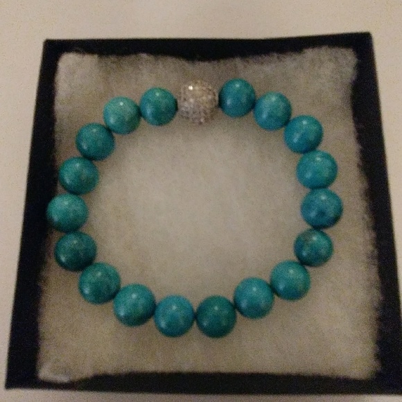 Turquoise Stone Bracelet - Picture 2 of 8